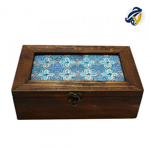 جعبه‌ چوبی ایرانی هفت رج